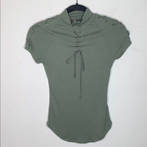 Free People | Ribbed Tie Up Top